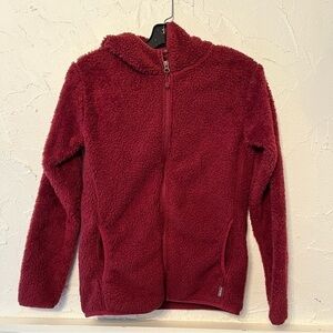 Eddie Bauer Fleece Full Zip Hoodie Size XS